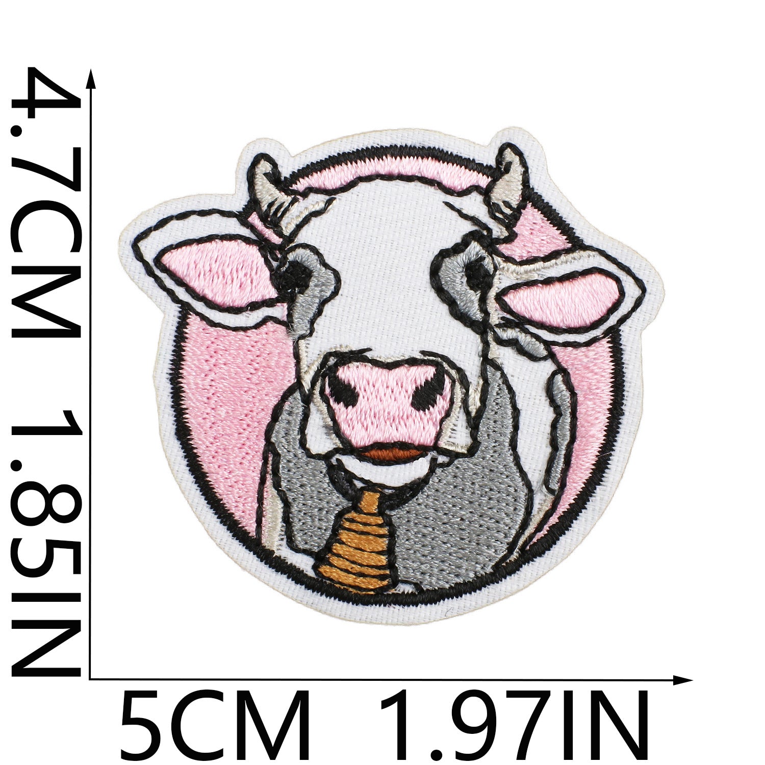 Wholesale Mother Cow Embroidery Cloth Patches
